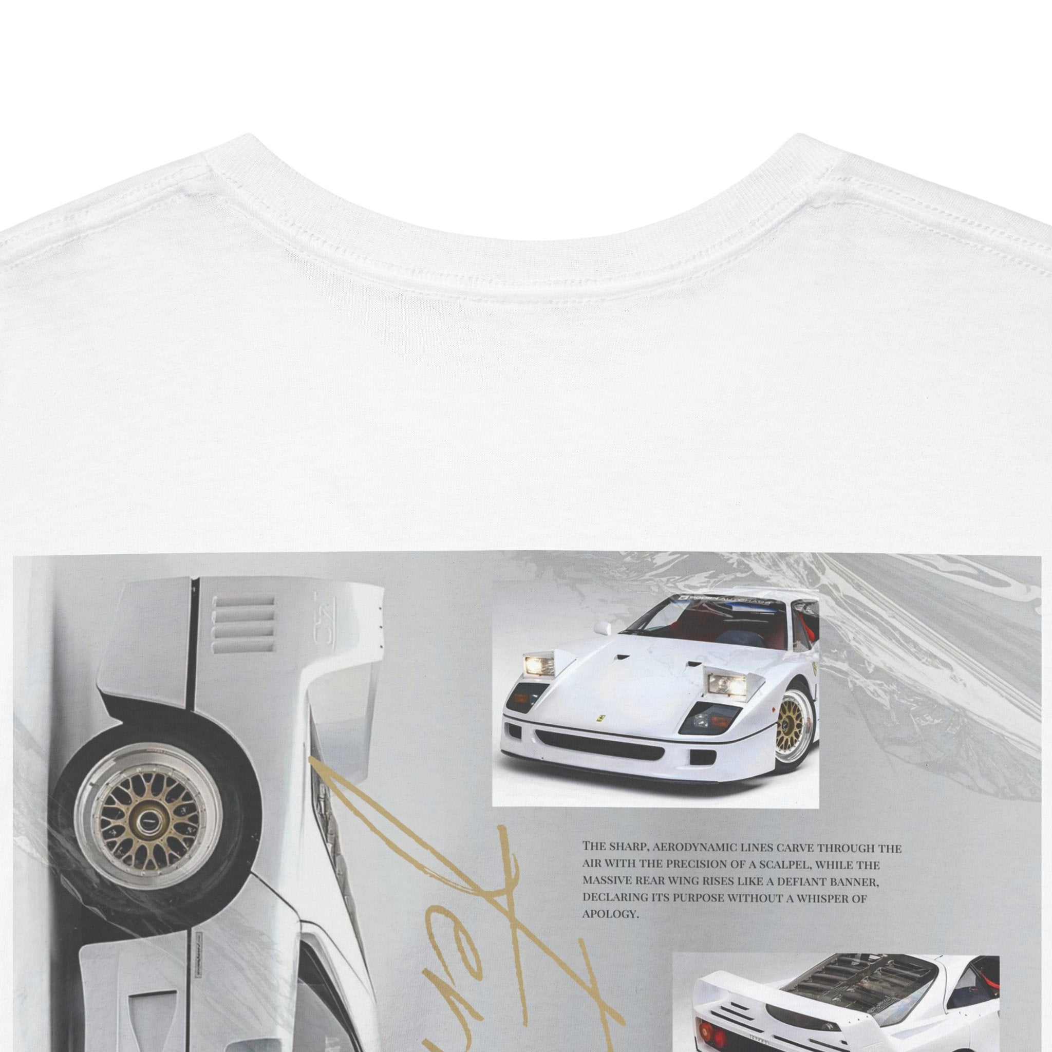 Ferrari F40 Vintage Graphic Tee